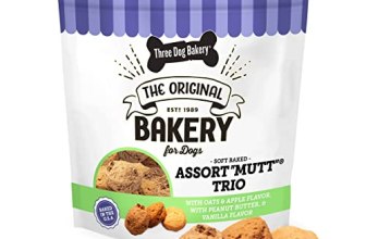 Three Dog Bakery Assort Mutt Trio