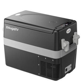 BougeRV 12V Refrigerator Fridge Freezer Portable Car Fridge 42 Quart Electric Co