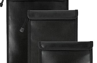 FunOwlet Fireproof Waterproof Document Bag