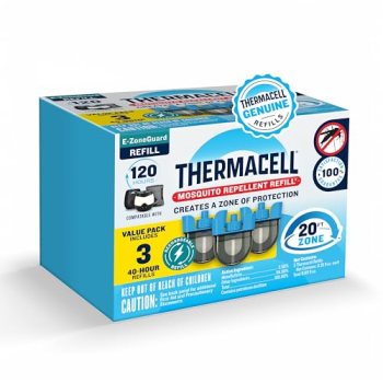 Thermacell E-ZoneGuard Mosquito Repellent Refill with 20-Foot Zone of Scientific