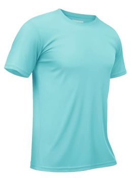 TACVASEN Tshirts Shirts for Men Short Sleeve Athletic Running Sun for Mens Quick