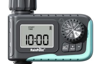 RAINPOINT Sprinkler Timer, Programmable Water Timer for Garden Hose