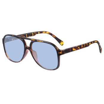 YDAOWKN Retro Aviator Sunglasses for Women Mens Large Frame Classic Vintage 70s