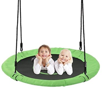 Tree Swings for Kids Outdoor, 40 Inch Diameter 600lb Weight & Adjustable Hanging