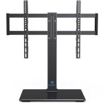 PERLESMITH Universal Swivel TV Stand for 37-77 inch TVs