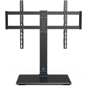PERLESMITH Universal Swivel TV Stand for 37-77 inch TVs