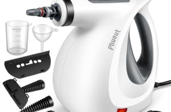 Pressurized Handheld Multi-Surface Natural Steam Cleaner with 12 pcs Accessories