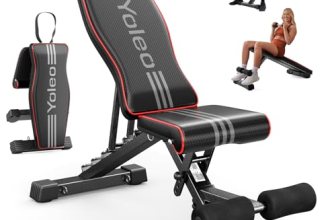YOLEO Adjustable Weight Bench for Home Gym