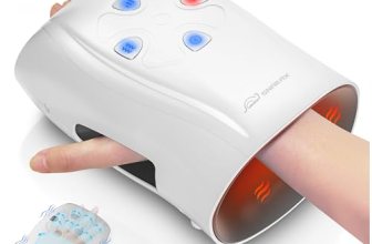 Snailax Hand Massager with Heat and Compression for Arthritis