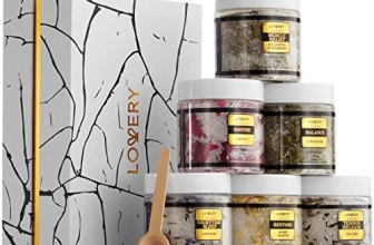 Mothers Day Gifts for Mom, Epsom Bath Salts Gift Basket Set