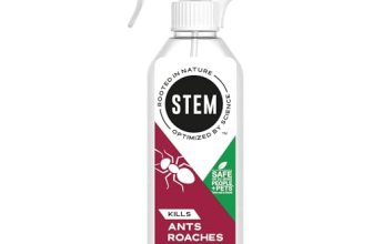Stem Kills Ants, Roaches And Flies: Plant-Based Active Ingredient Bug Spray