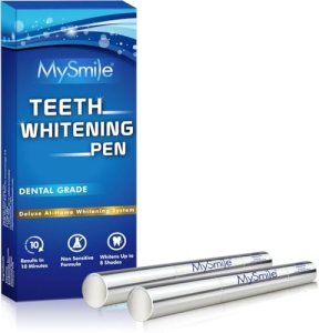 MySmile Teeth Whitening Pen 30+ Treatment Enamel Safe Tooth Whitening Gel for Te