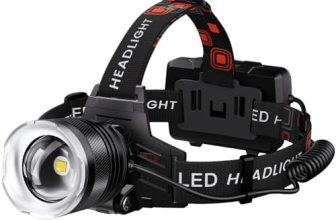 LED Headlamp Rechargeable 99000 High Lux