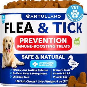 Flea and Tick Prevention for Dogs Chewables