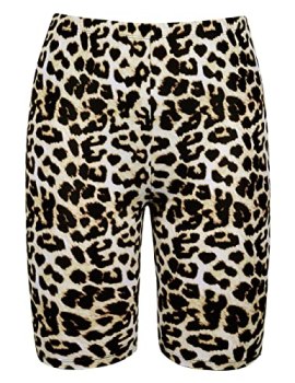 Firpearl Women UV Sport Board Shorts Swimsuit Bottom Capris US8 Leopard