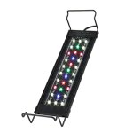 WaterRebirth Ultra-Slim Full Spectrum LED Aquarium Light with Adjustable Bracket