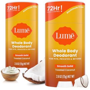 Lume Whole Body Deodorant – Smooth Solid Stick