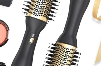 LANDOT Hair Blow Dryer Brush – One-Step Hot Air Brush for Fast Drying Smoothing