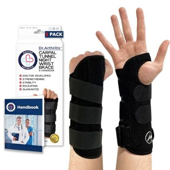 Doctor Developed Wrist Brace – Wrist wrap for Carpal Tunnel Arthritis