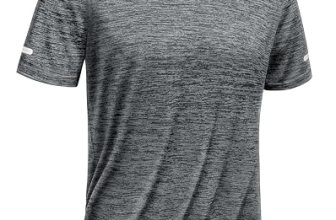 TACVASEN Men’s Athletic Shirts & Tees Dry Fit Workout Shirts for Men Short Sleev