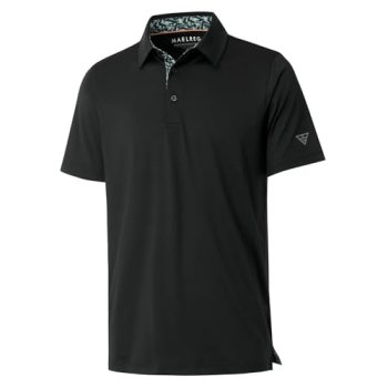 M MAELREG Polo Shirts for Men Short Sleeve Performance Moisture Wicking Quick Dr