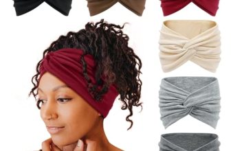 Tobeffect 7” Extra Wide Headbands for Women