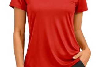 TACVASEN Women’s Short Sleeve Sports T Shirts UPF 50+ Sun Protection Moisture Wi