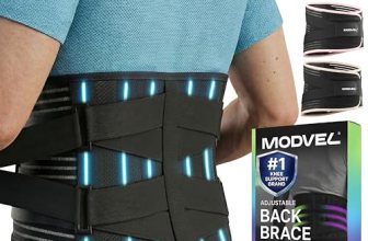 Modvel Back Brace for Lower Back Pain Women and Men