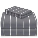LuxClub 4 PC Queen Size Sheet Set