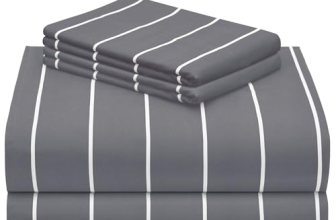 LuxClub 4 PC Queen Size Sheet Set
