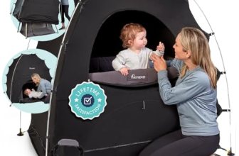 Hiccapop Daydreamer Blackout Tent for Pack and Play