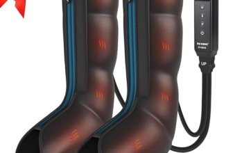 FIT KING Leg Massager with Heat and Compression Therapy