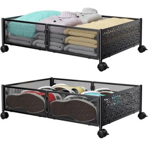 PHINOX Under Bed Storage Containers with Wheels