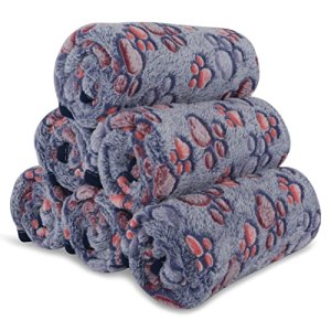BVAGSS 6 Pack Small Dog Blanket