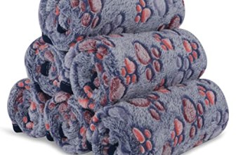 BVAGSS 6 Pack Small Dog Blanket