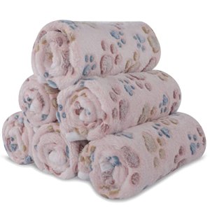BVAGSS 6 Pack Small Dog Blanket