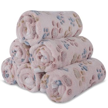BVAGSS 6 Pack Small Dog Blanket