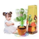 MIAODAM Singing Talking Cactus Toy Repeating What You Say