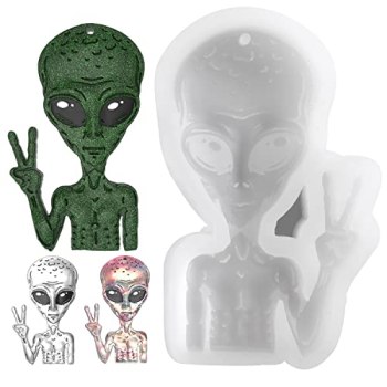 CCVOCION Alien Silicone Resin Molds