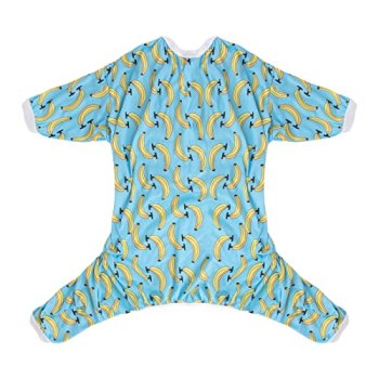 CuteBone Big Dog Clothes Pitbull Golden Retriever Post Surgery Suit Stretchy Cal