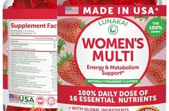 Lunakai USA Made Womens Multivitamin Gummies