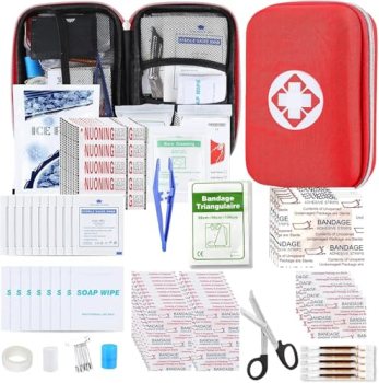 276PCS First Aid Kit Home Car Camping Hiking Emergency Supplies Small Compact Lo