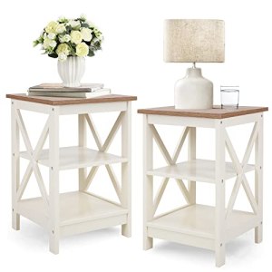 PHI VILLA End Table Living Room Set of 2