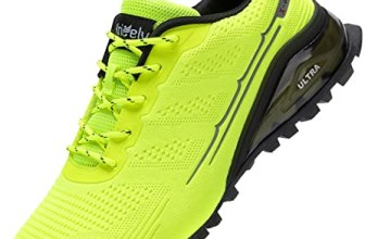 ikunka Men’s Fashion Sneakers Lightweight Breathable Walking Shoes Tennis Cross