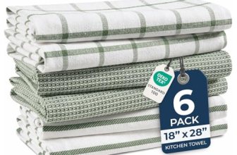 LANE LINEN Cotton Kitchen Towels Set
