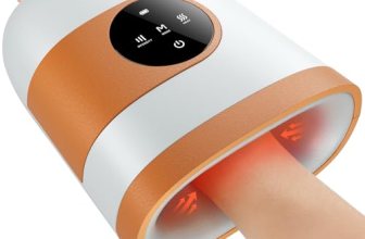 SHINE WELL Hand Massager – Cordless Hand Massager with Heat and Compression for