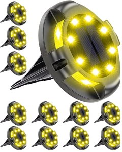 Biling Solar Ground Lights Uplight Sidelight