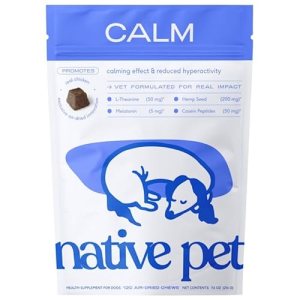 Native Pet Calming Chews for Dogs – Promotes Calming Effect