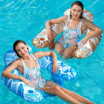 Jasonwell Inflatable Pool Float Chair