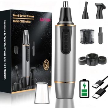 AREYZIN Nose Hair Trimmer for Men 2026 Professional Painless Rechargeable Nose T